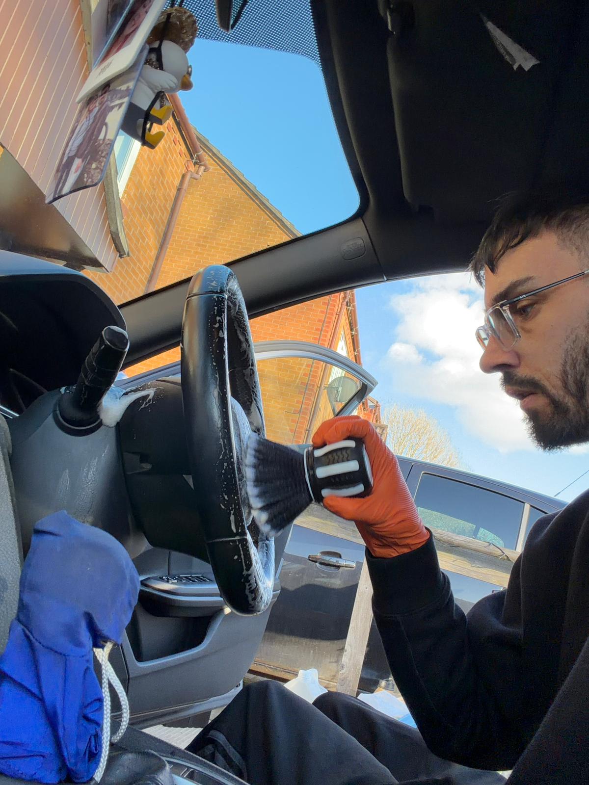 Interior Surface & Steering Wheel Detailing